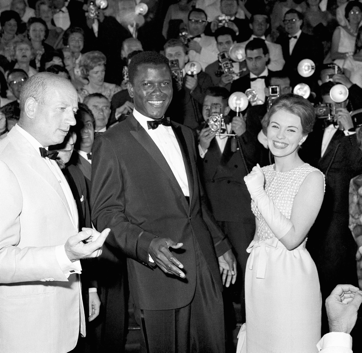 Sidney Poitier looks dapper at the Cannes Film Festival in Cannes, France, for the showing of his film 