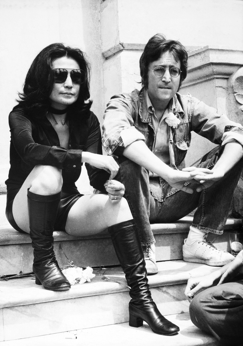 Just years before his death, John Lennon and Yoko Ono attended the Cannes Film Festival during the 1970s.
