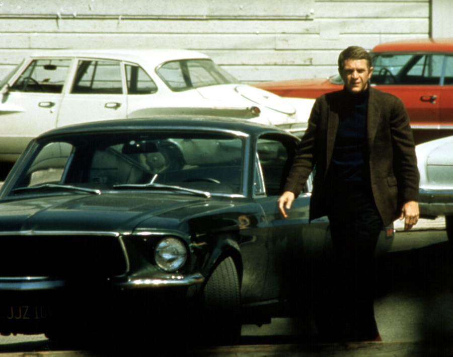 In '68, the Mustang was solidified in pop culture with a starring role in the Steve McQueen thriller 